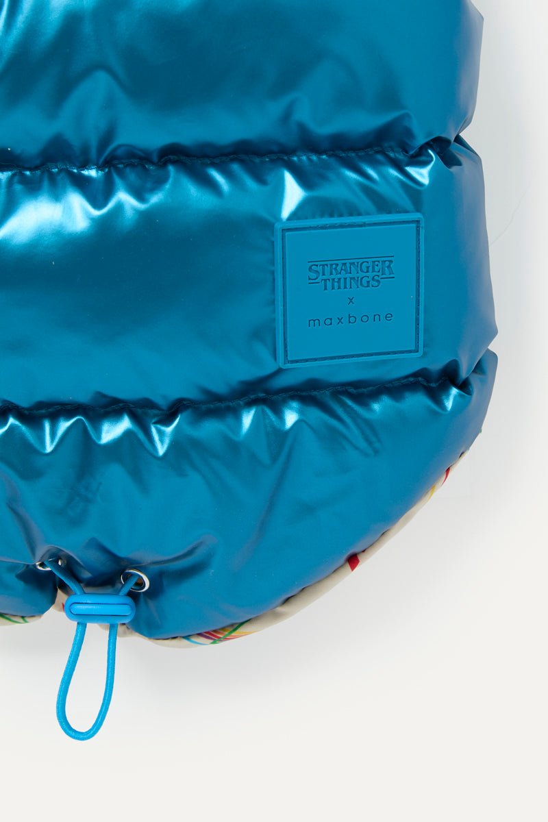 Metallic Puffer Vest
