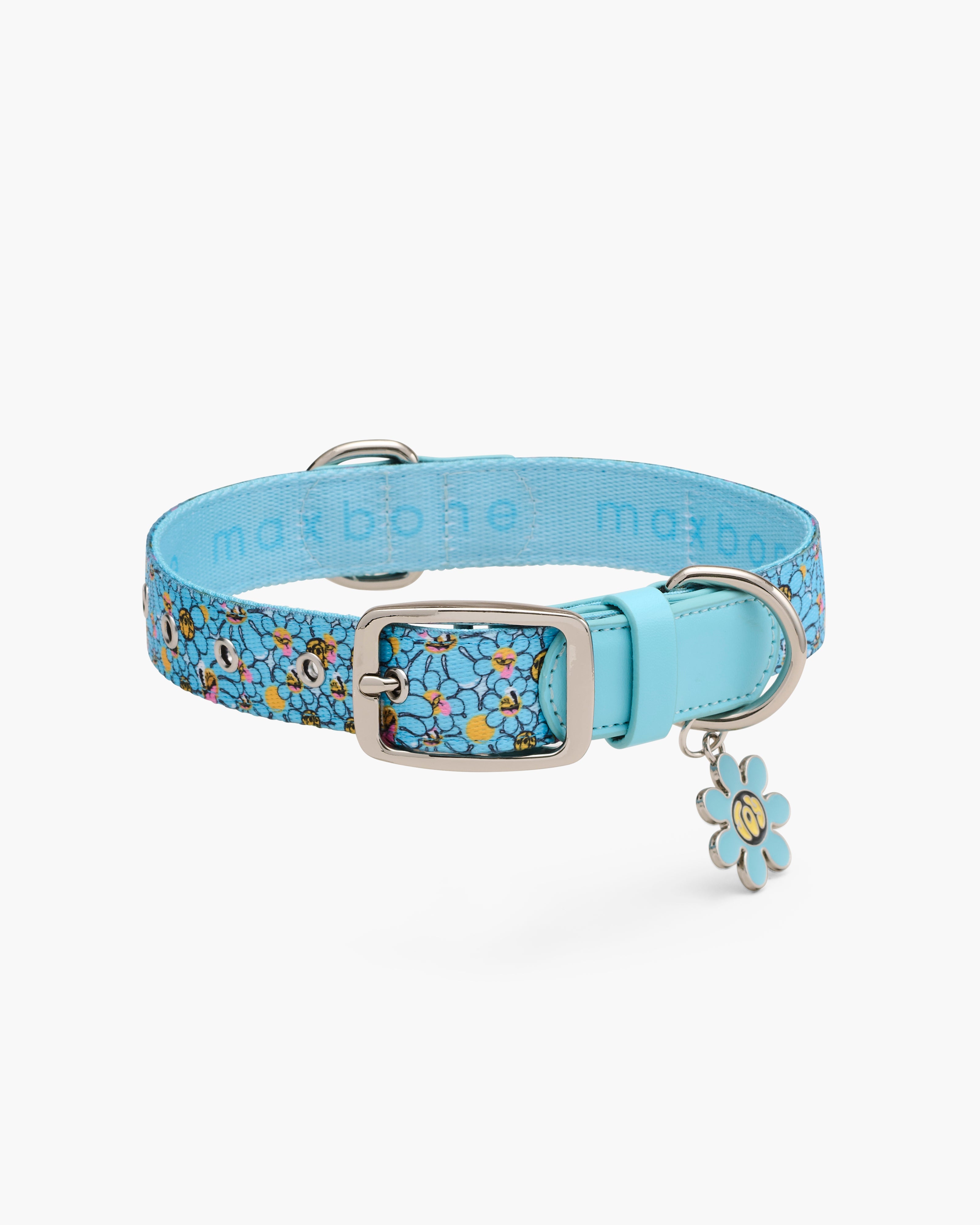 Halsband met madeliefjes