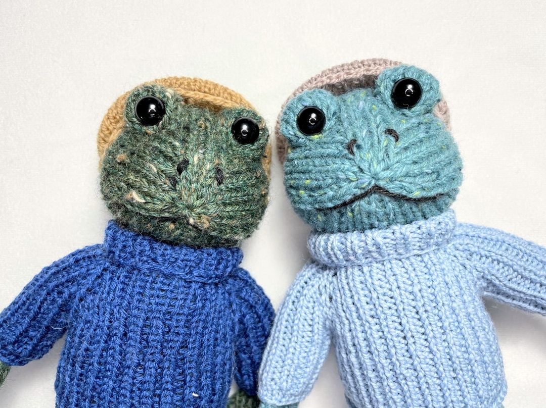 Frog Knitting Pattern