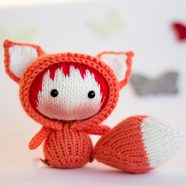 Fox Doll Knitting Pattern