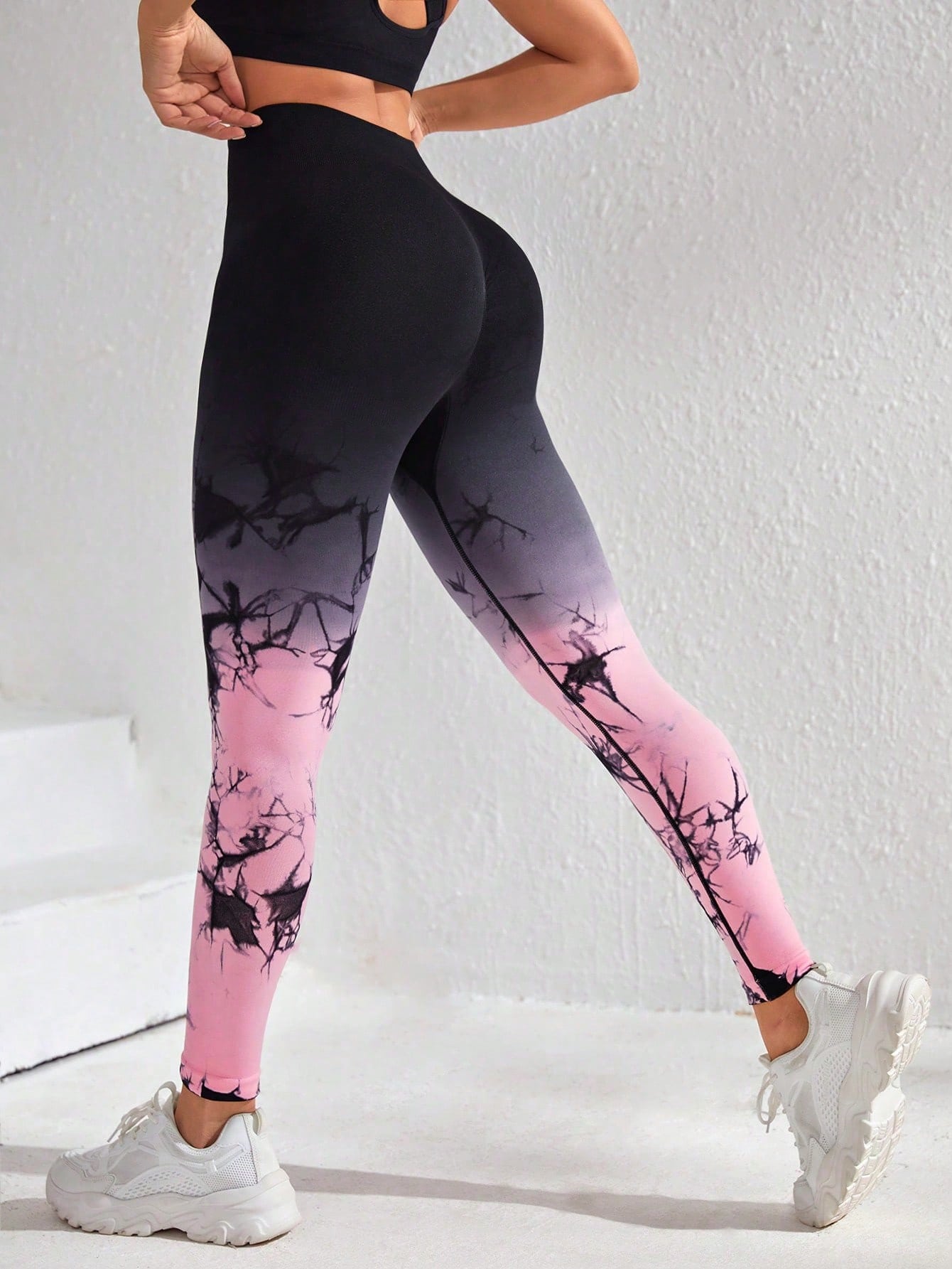 Sport Seamluxe Tie Dye Tummy Control Sports Leggings