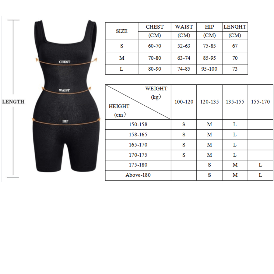 1pc Women Seamless Scoop Neck Ribbed Tummy Control Yoga Jumpsuit