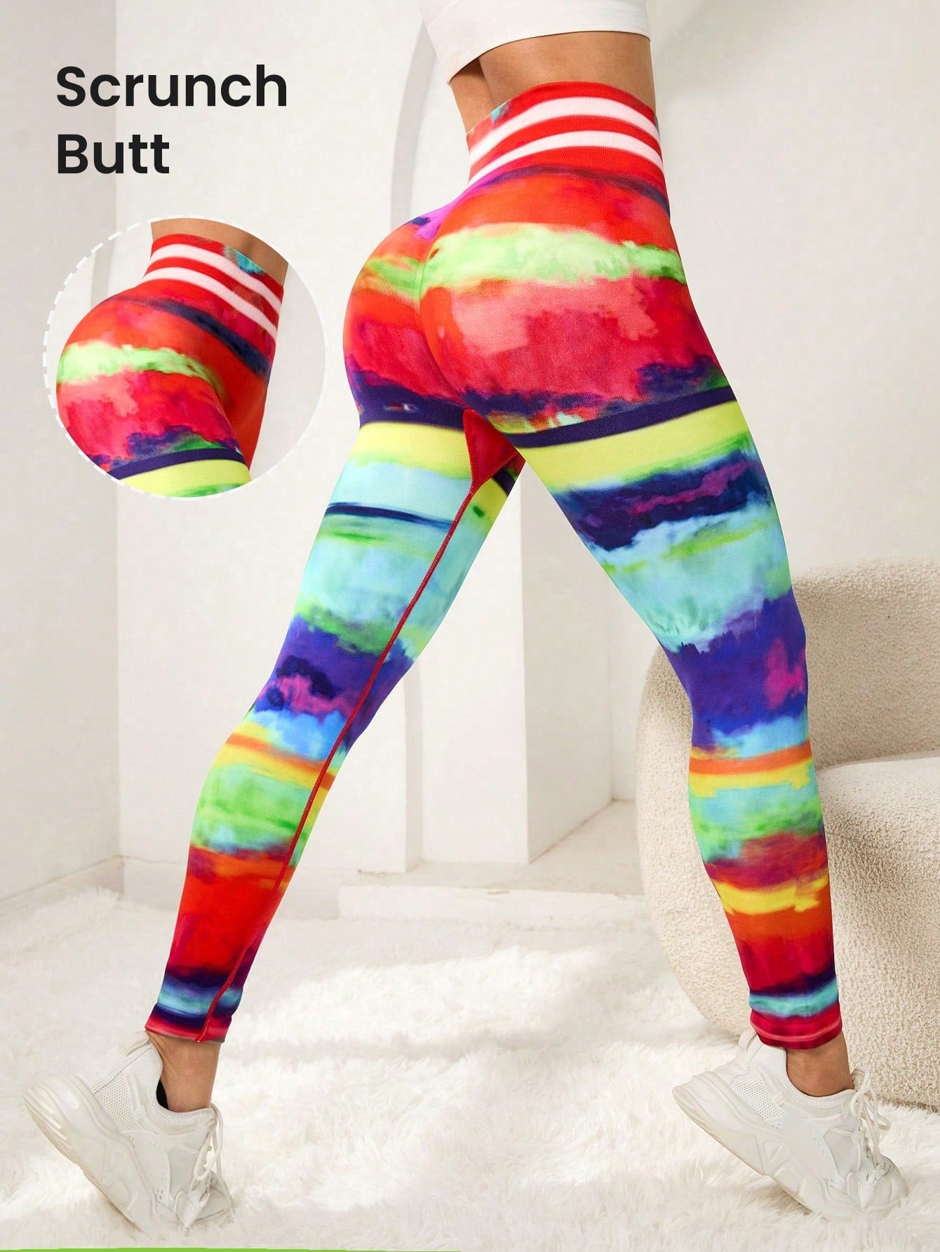 Women's Tie Dye Stretchy Daily Casual Sports Leggings