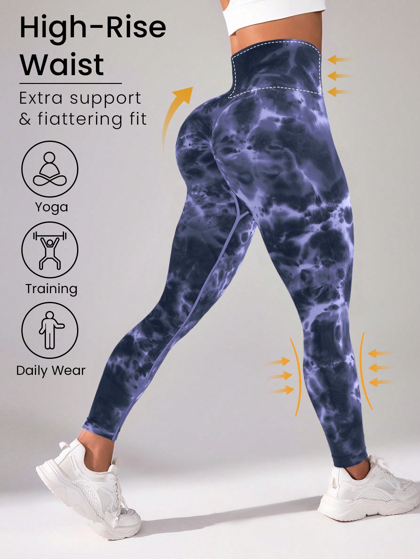 Women's Tie Dye Stretchy Daily Casual Sports Leggings