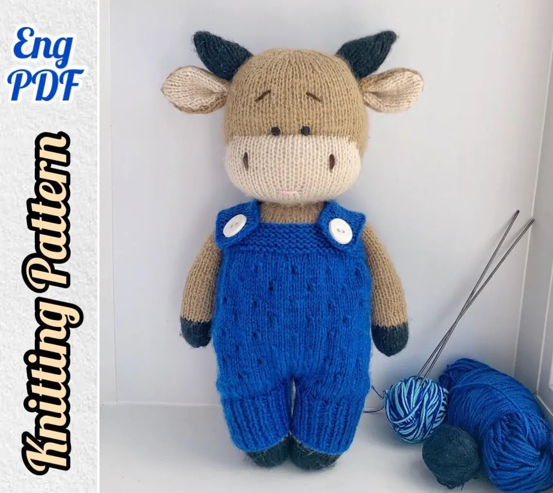 Bull Knitting Pattern