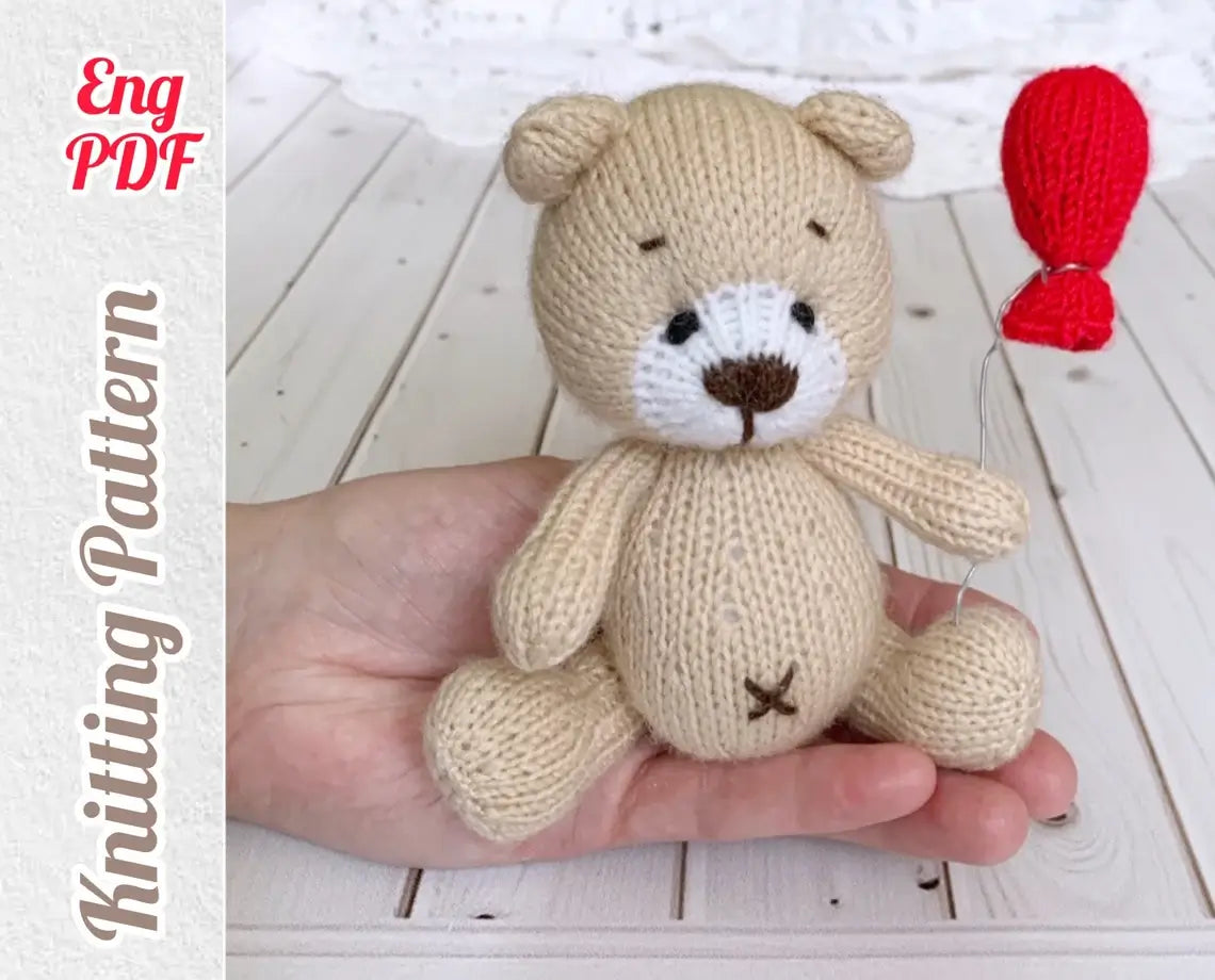 Bear Knitting Pattern