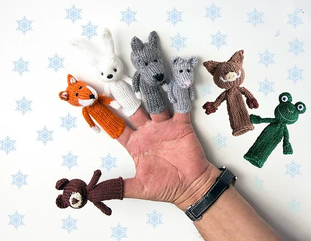 Finger Puppets Knitting Pattern