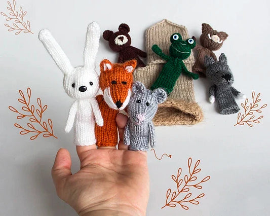 Finger Puppets Knitting Pattern