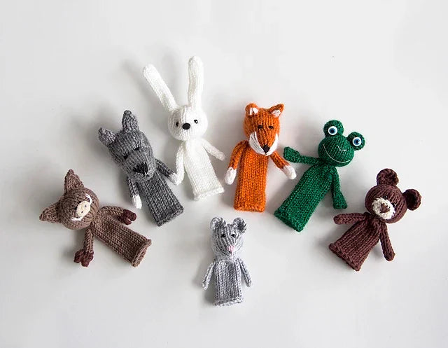 Finger Puppets Knitting Pattern