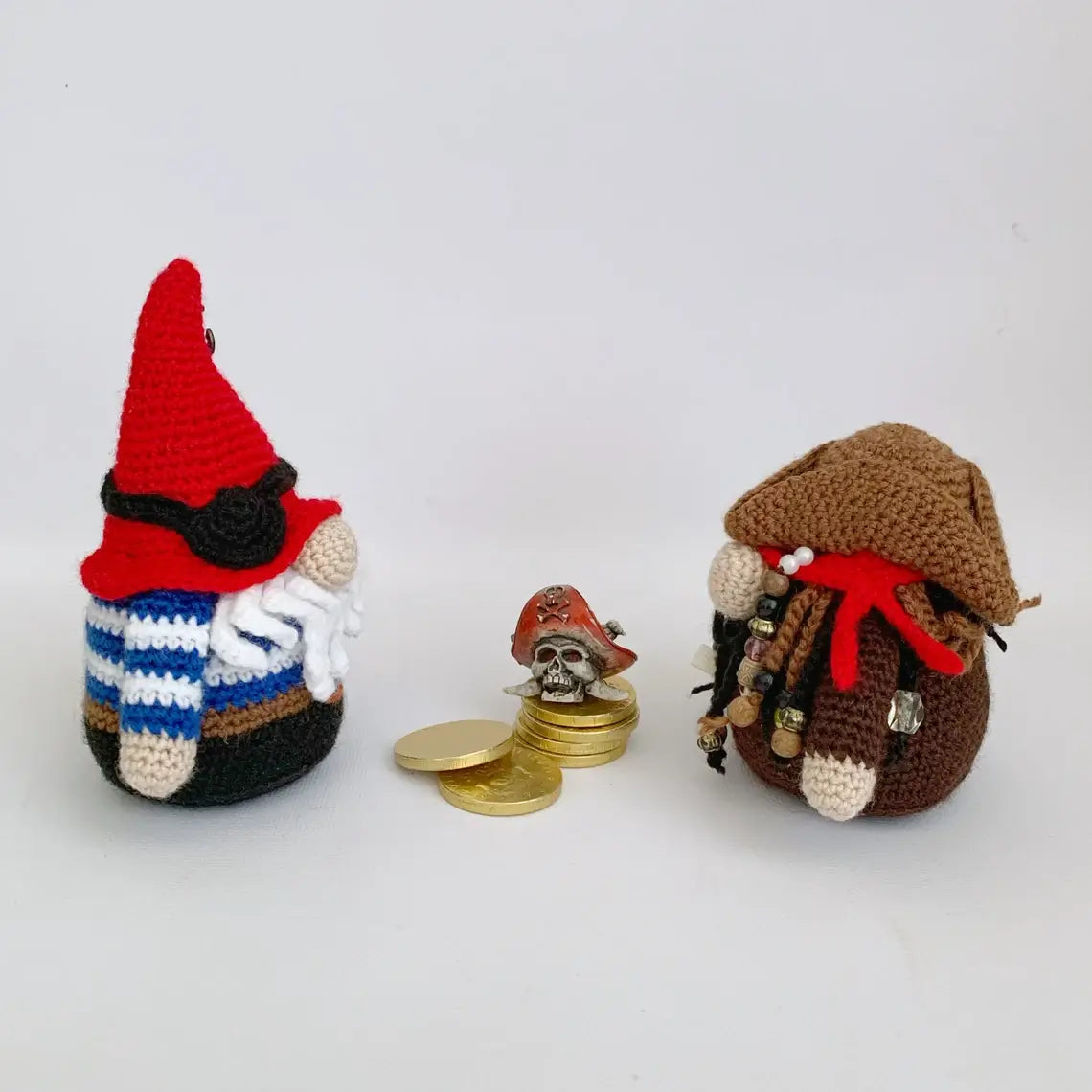 Gnome Pirate and Dwarf Crochet Pattern