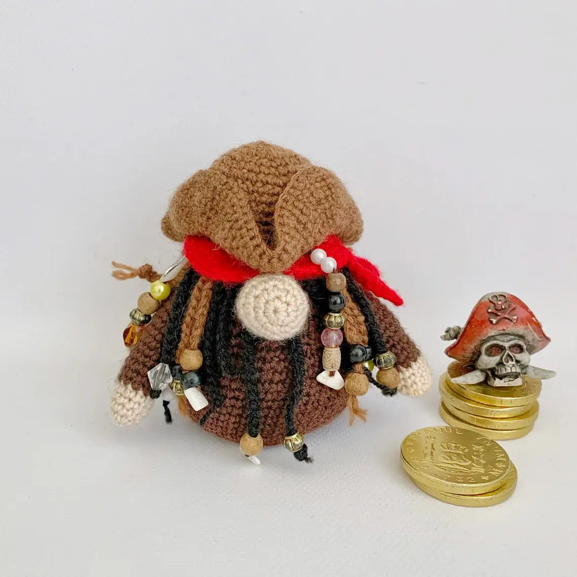 Gnome Pirate and Dwarf Crochet Pattern