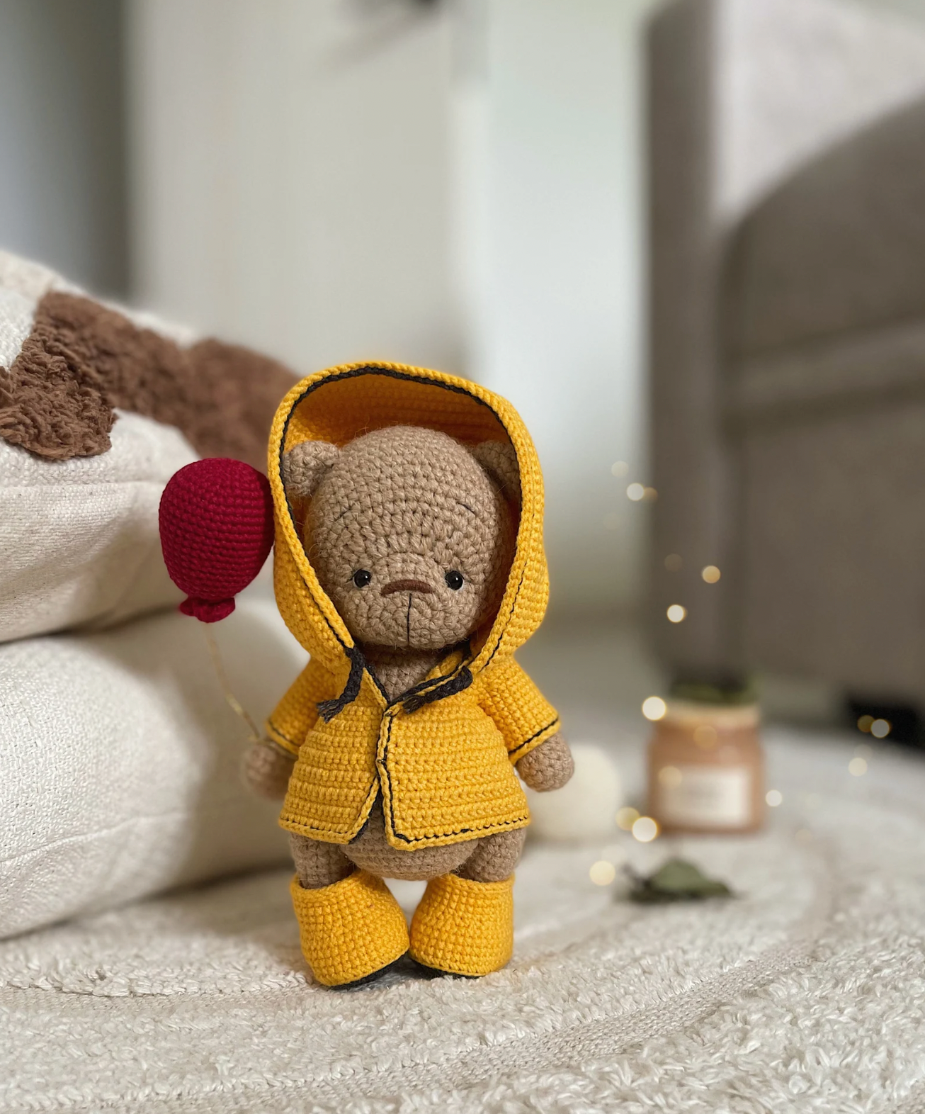 Raincoat For Crochet Bear Pattern