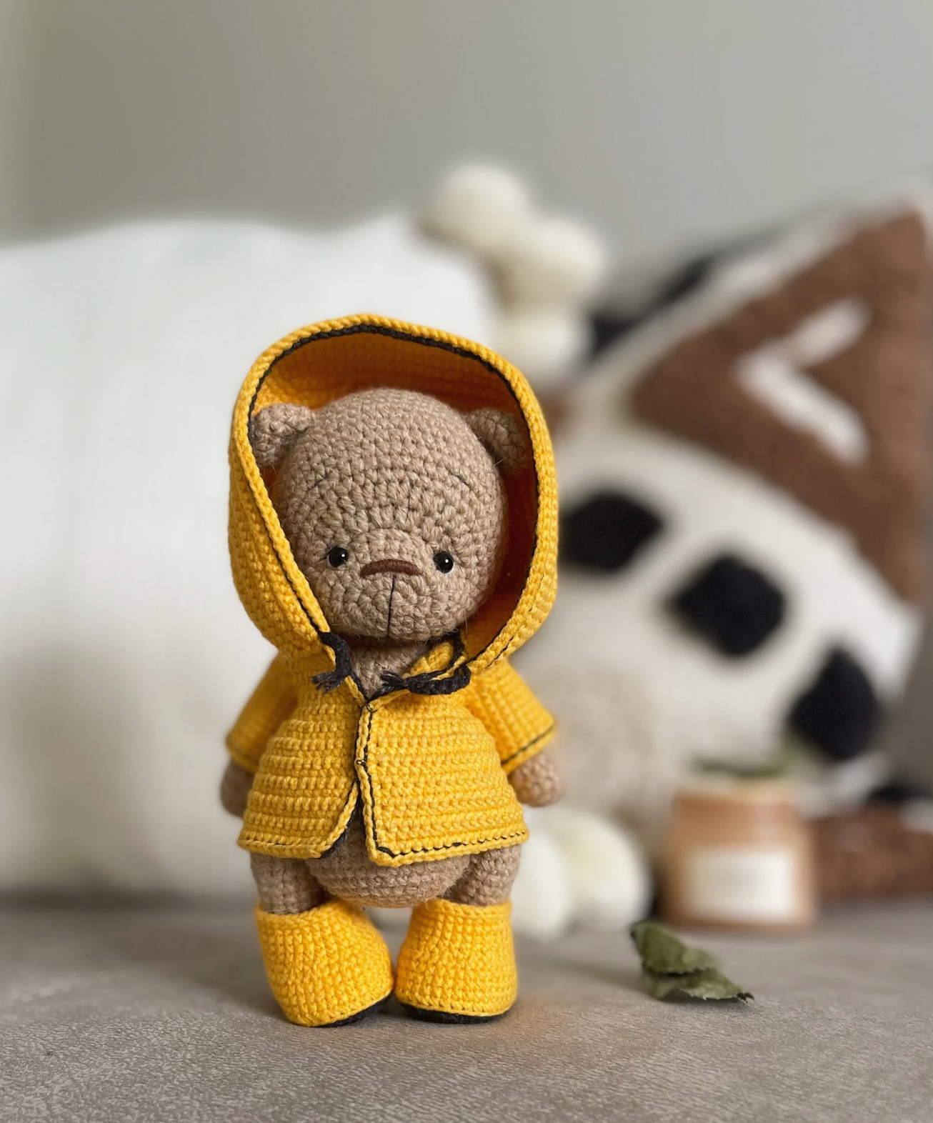 Raincoat For Crochet Bear Pattern