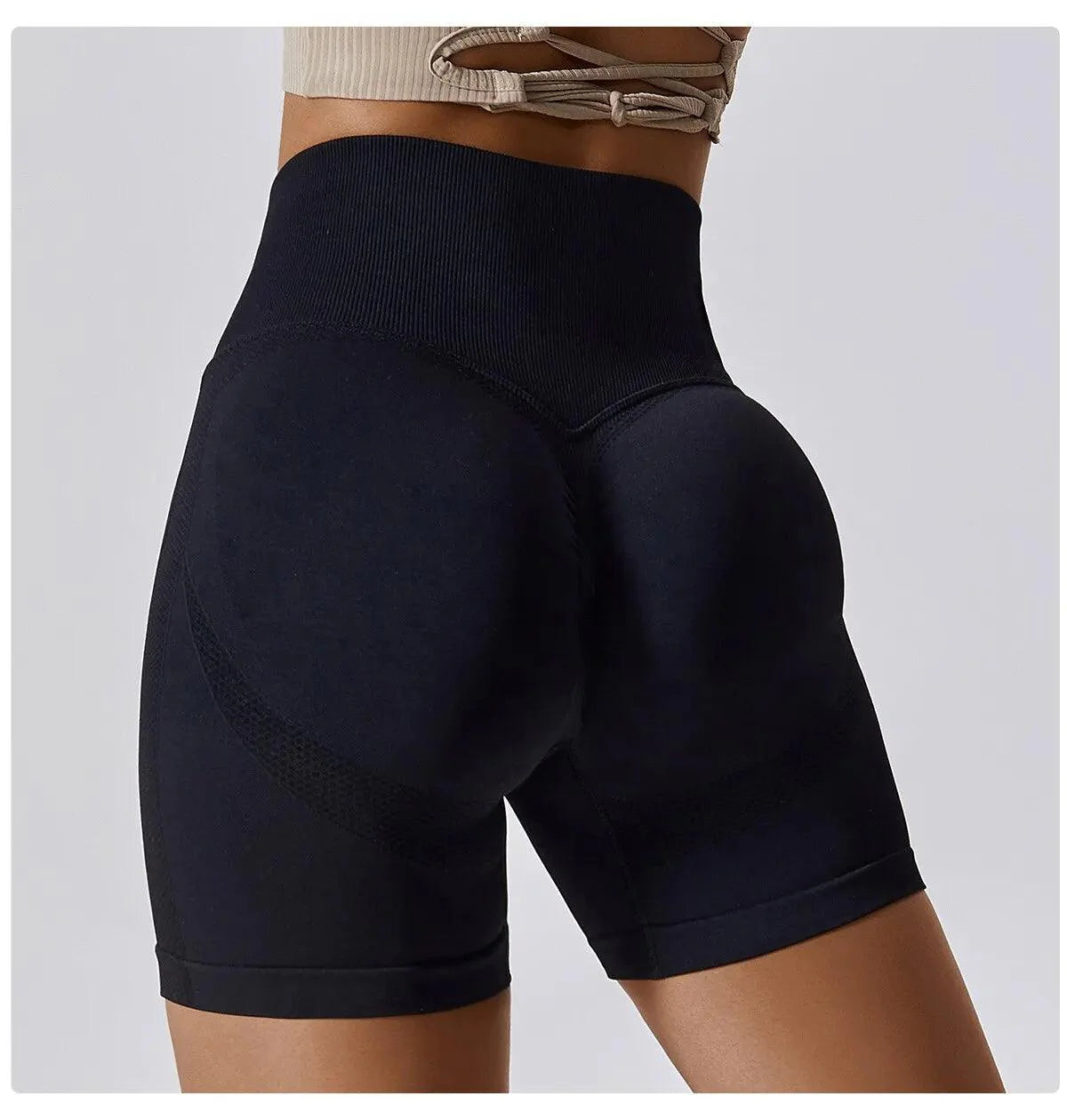 Accent Scrunch Shorts