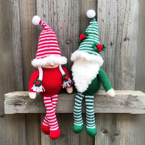 Christmas Gnomes Knitting Pattern