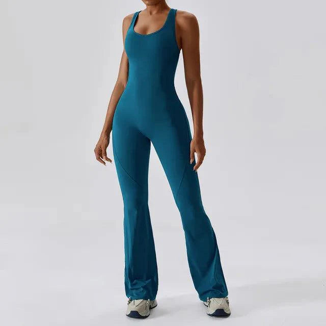 Flare Open-Back Jumpsuit - OverRip