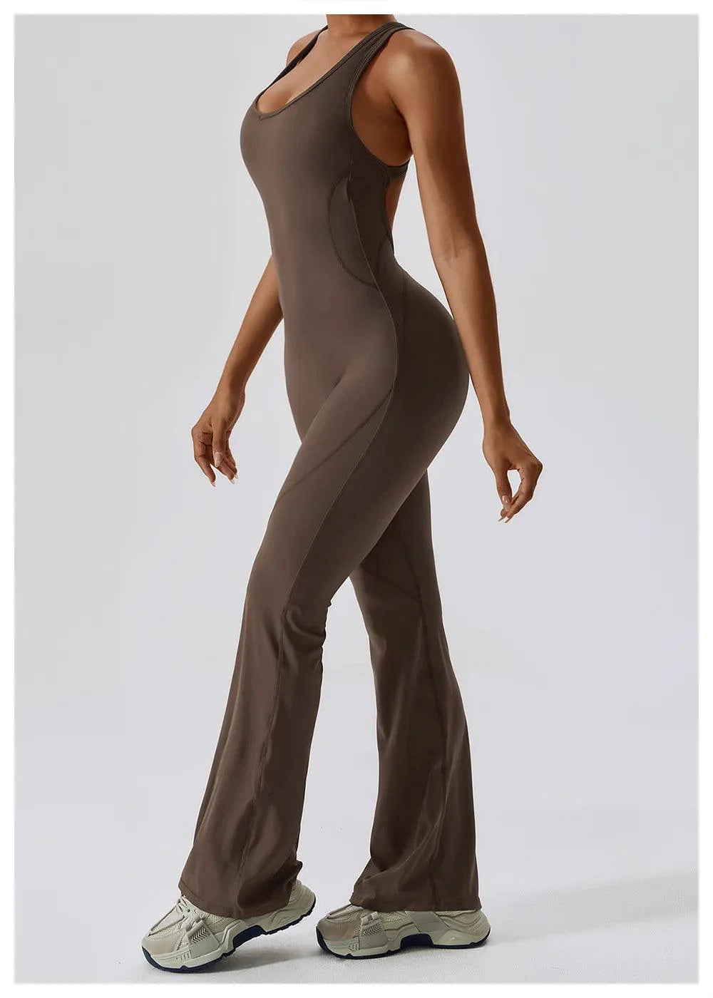 Flare Open-Back Jumpsuit - OverRip