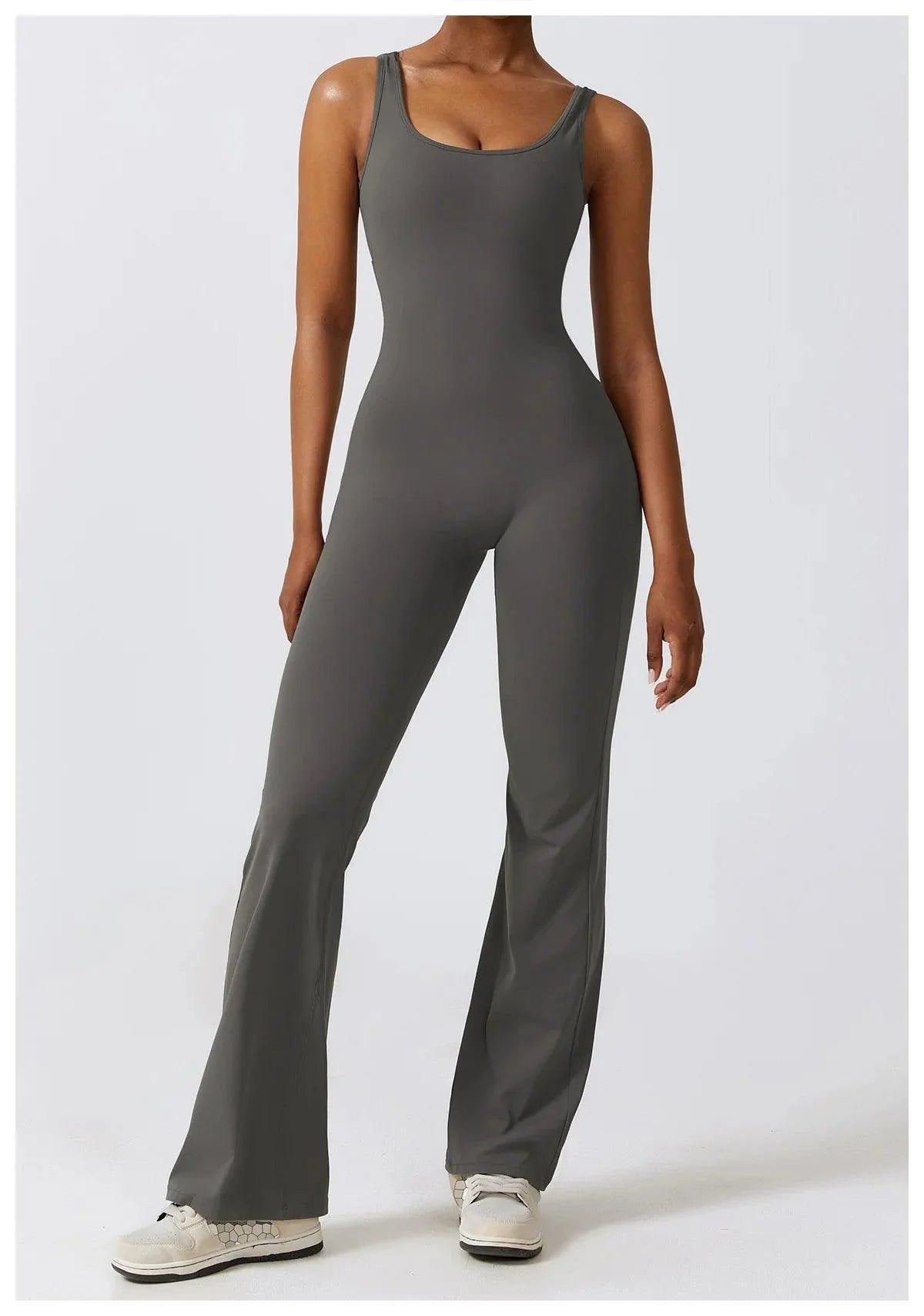 Flare Scrunch Jumpsuit