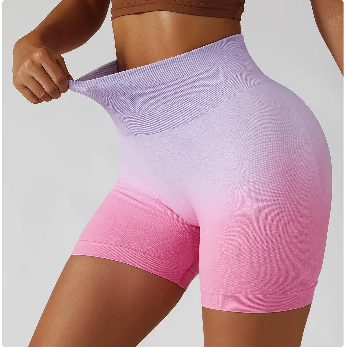 Ombre Scrunch Shorts - OverRip