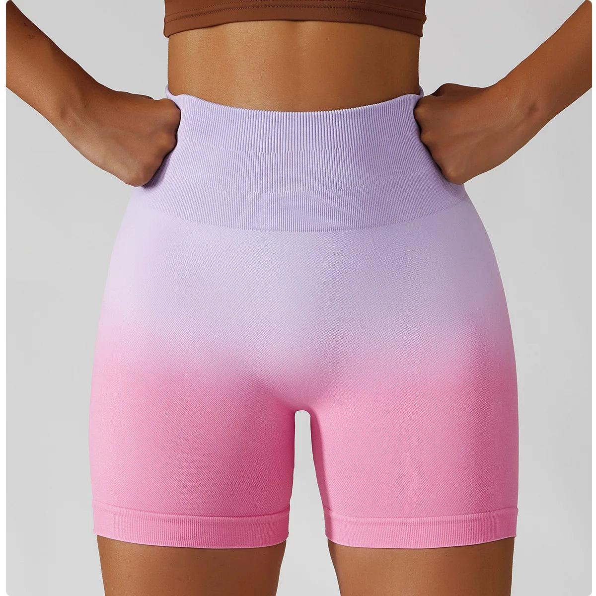 Ombre Scrunch Shorts