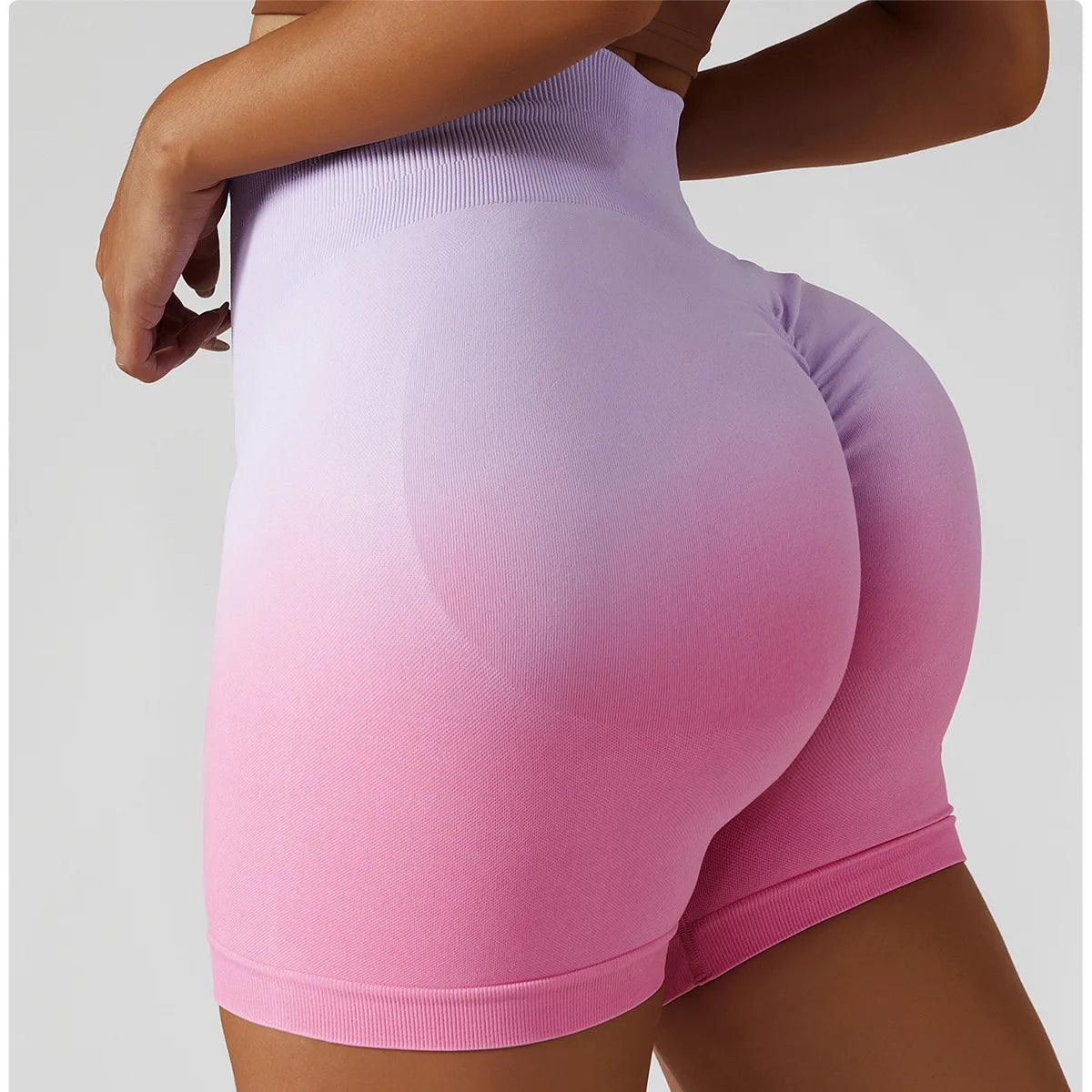 Ombre Scrunch Shorts