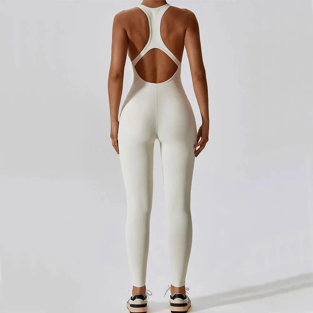 Open-Back Jumpsuit