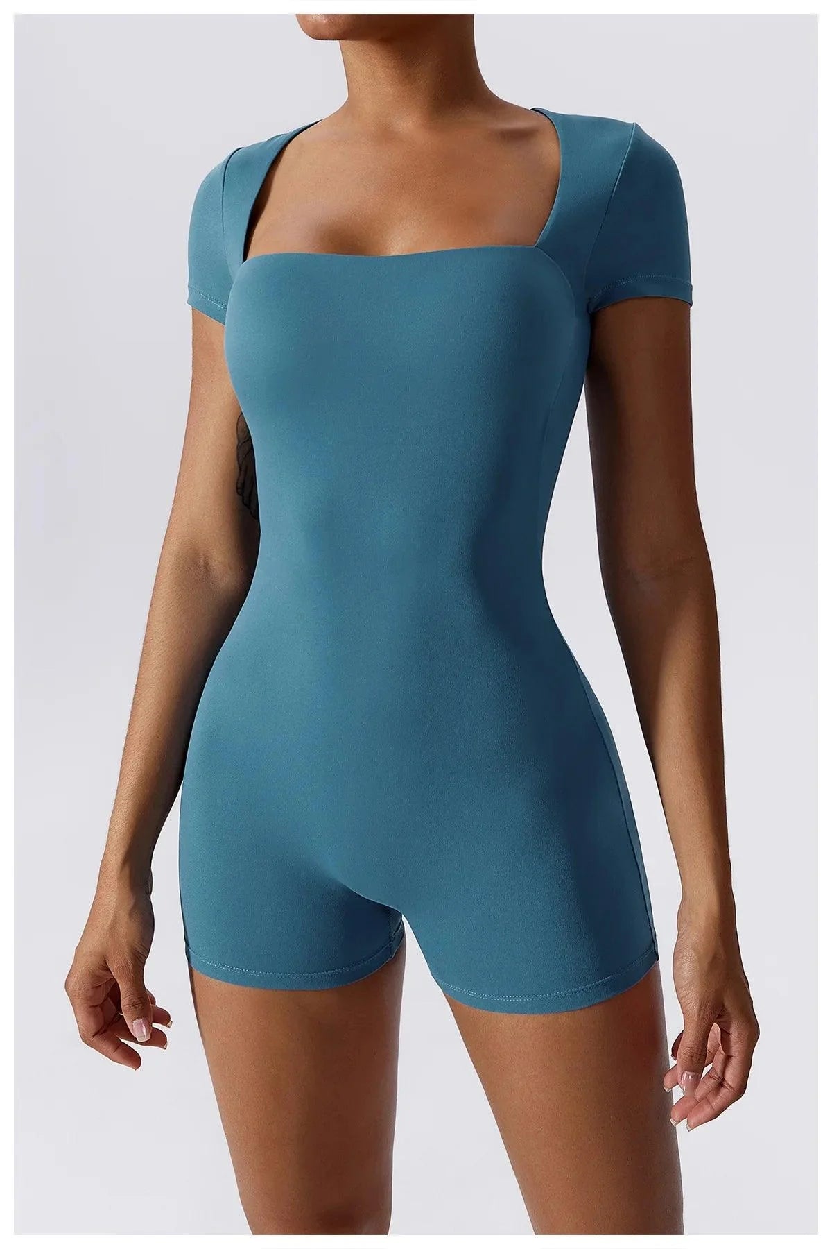 Square-Neck Bodysuit